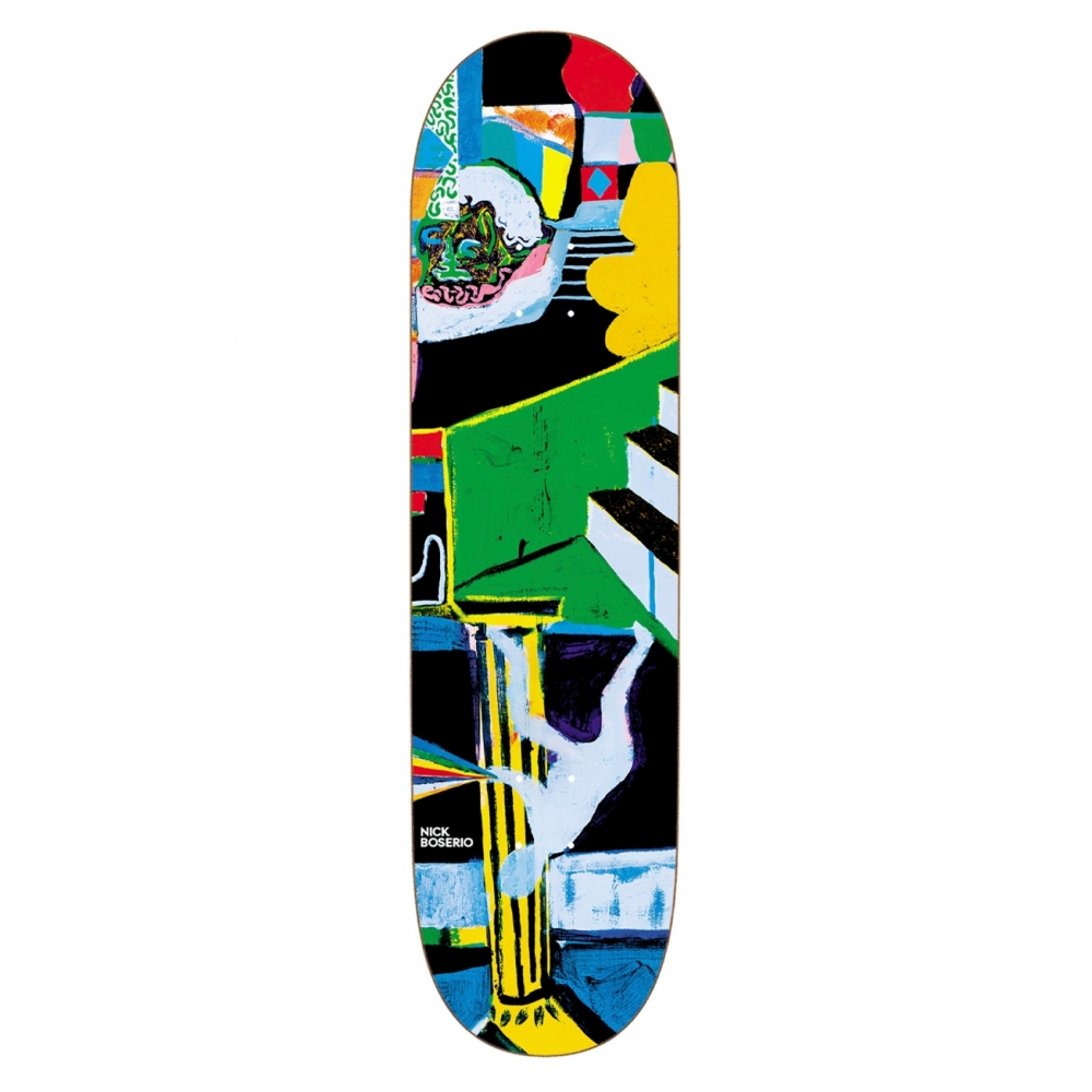 Polar Skate Co. Nick Boserio Memory Palace Skateboard Deck 8.0"