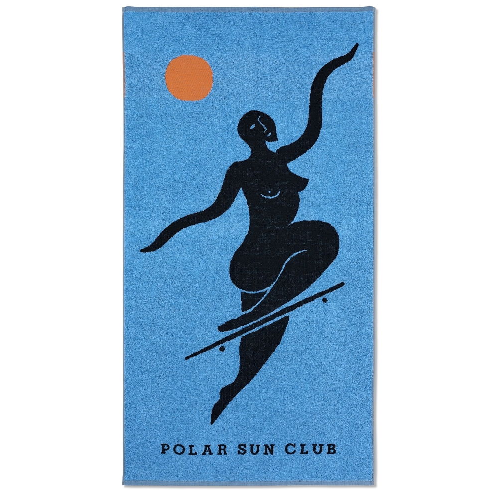 Polar Skate Co. No Complies Forever Beach Towel (Blue)