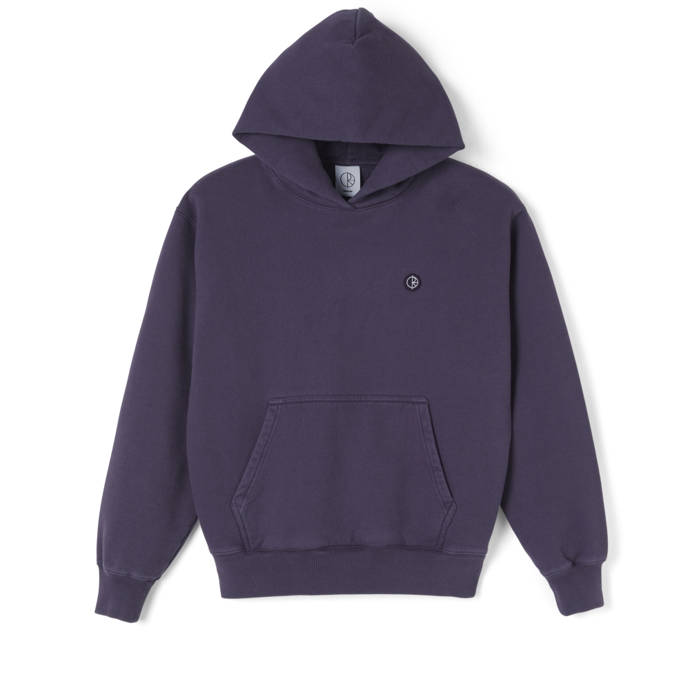 Polar Skate Co. Patch Pullover Hooded Sweatshirt (Dark Violet)