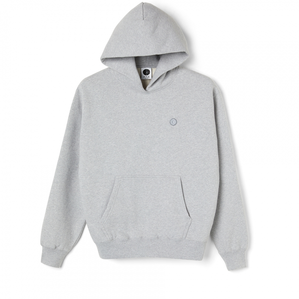 Polar Skate Co. Patch Pullover Hooded Sweatshirt (Sports Grey)