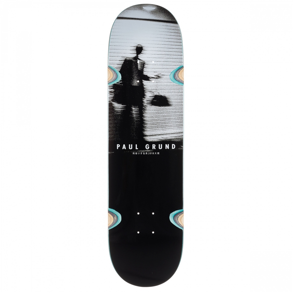 Polar Skate Co. Paul Grund Man in Rain Skateboard Deck 8.375" (Wheel Wells)