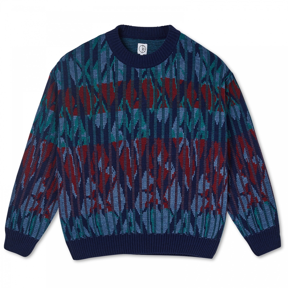 Polar Skate Co. Paul Knit Sweater (Rich Navy)