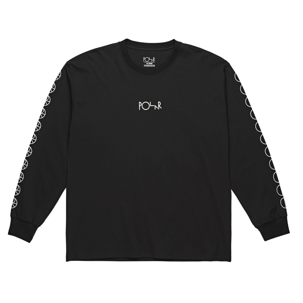 Polar Skate Co. Racing Long Sleeve T-Shirt (Black)
