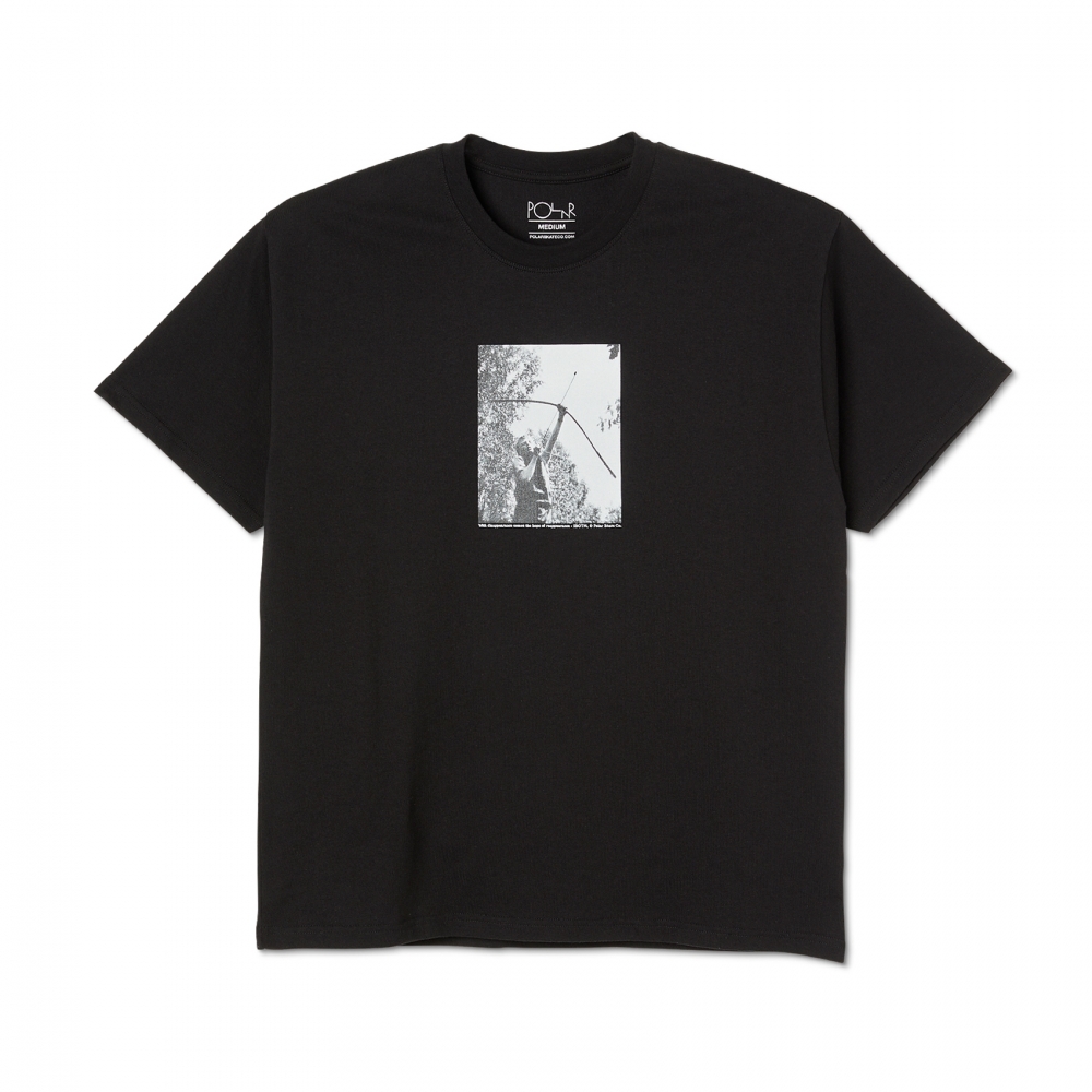 Polar Skate Co. Reappearance T-Shirt (Black)