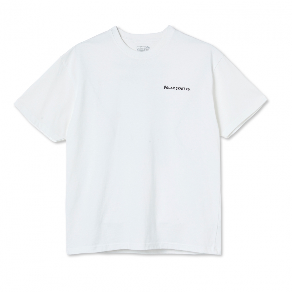 Polar Skate Co. Rock'n'Roll T-Shirt (White)