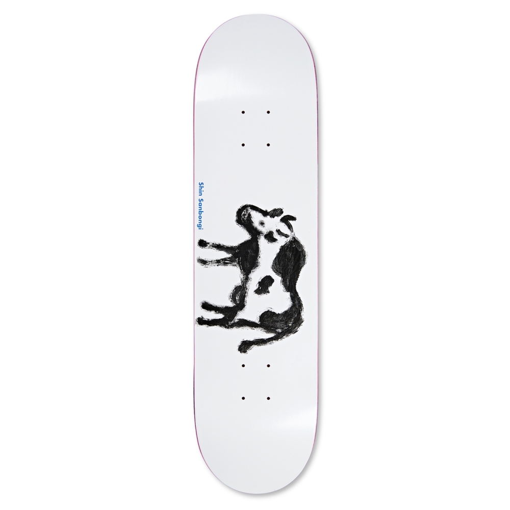 Polar Skate Co. Shin Sanbongi Cow & Devil Skateboard Deck 8.5"