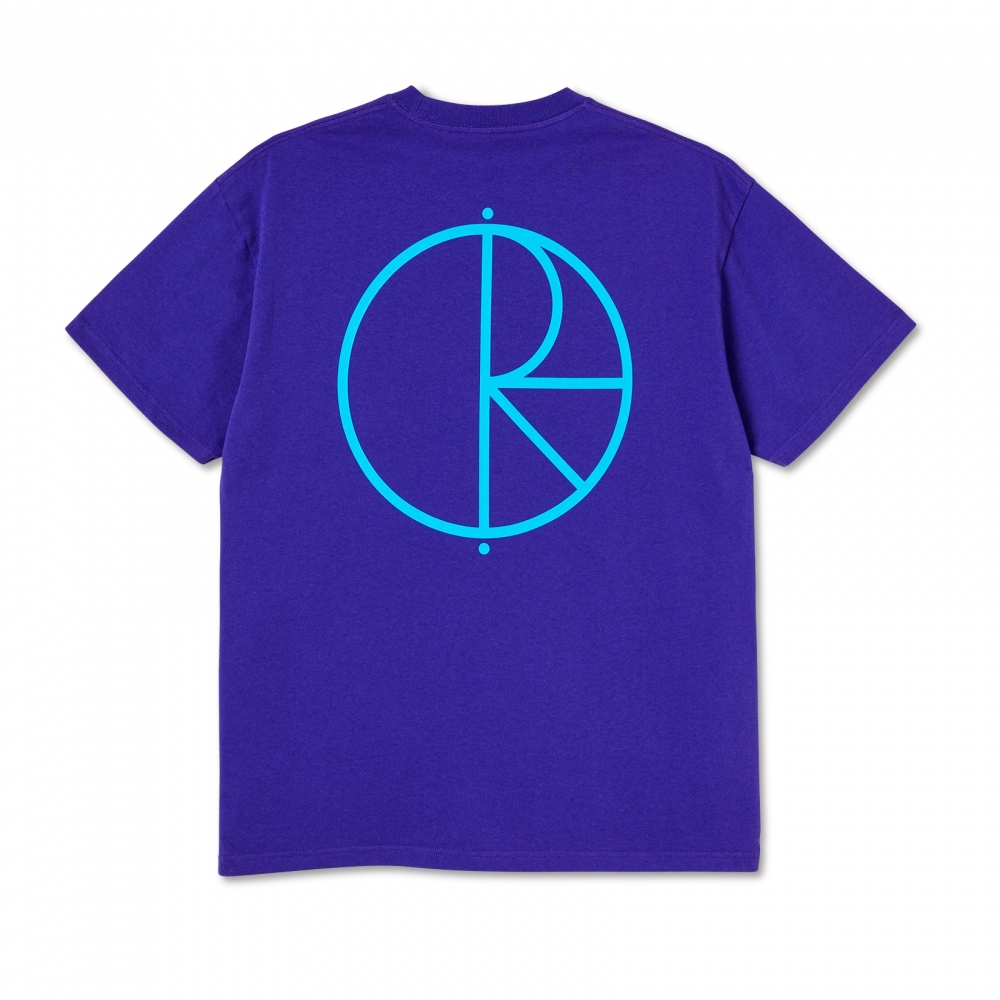 Polar Skate Co. Stroke Logo T-Shirt (Purple)