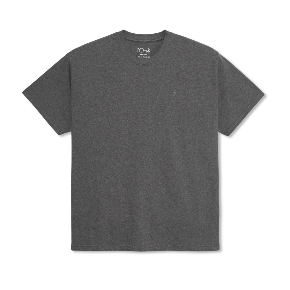 Polar Skate Co. Team T-Shirt (Dark Grey Melange)