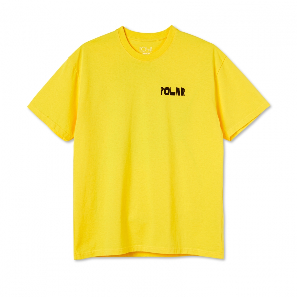 Polar Skate Co. Trippin' T-Shirt (Lemon)