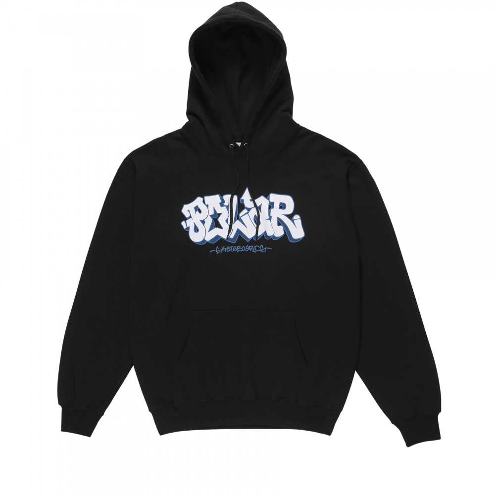 Polar Skate Co. x Iggy NYC Graf Pullover Hooded Sweatshirt (Black)