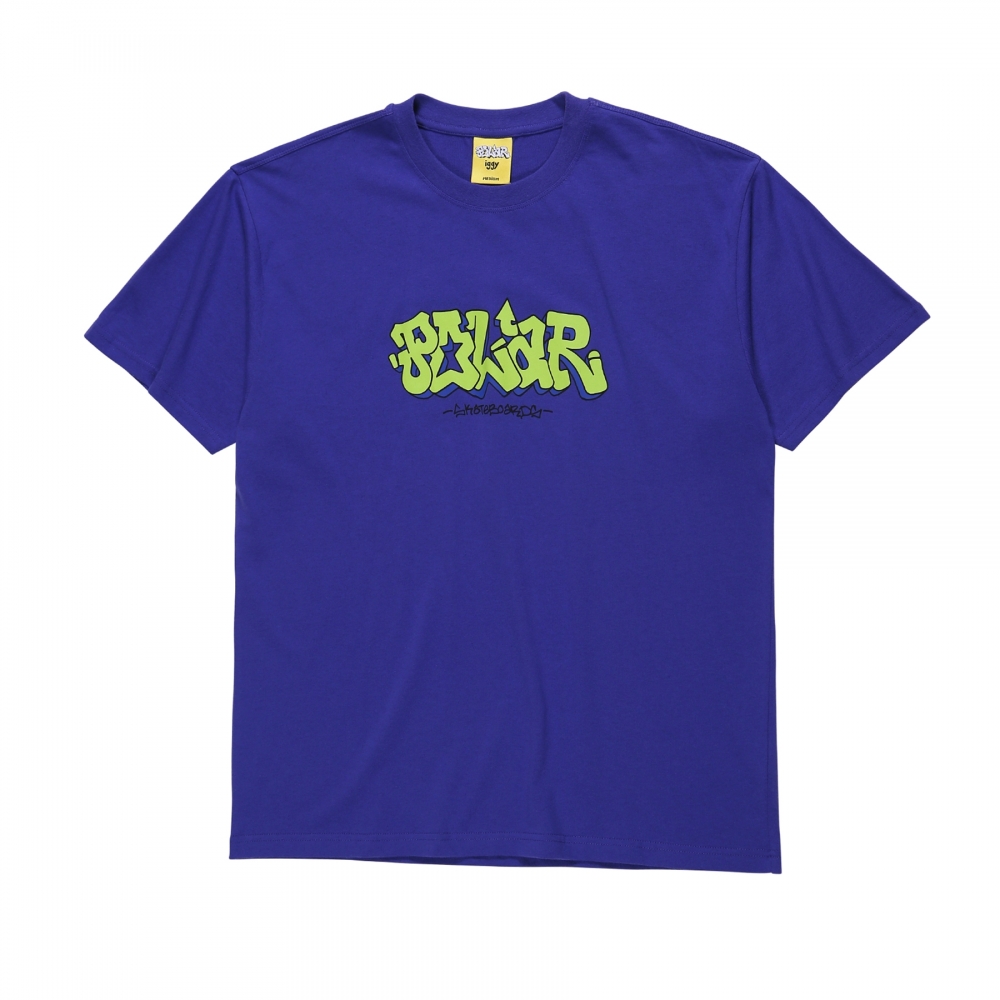 Polar Skate Co. x Iggy NYC Graf T-Shirt (Blueish Purple)