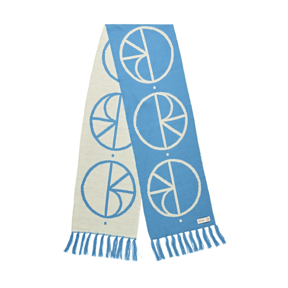 Polar Skate Co. Stroke Logo Scarf (Pool Blue)