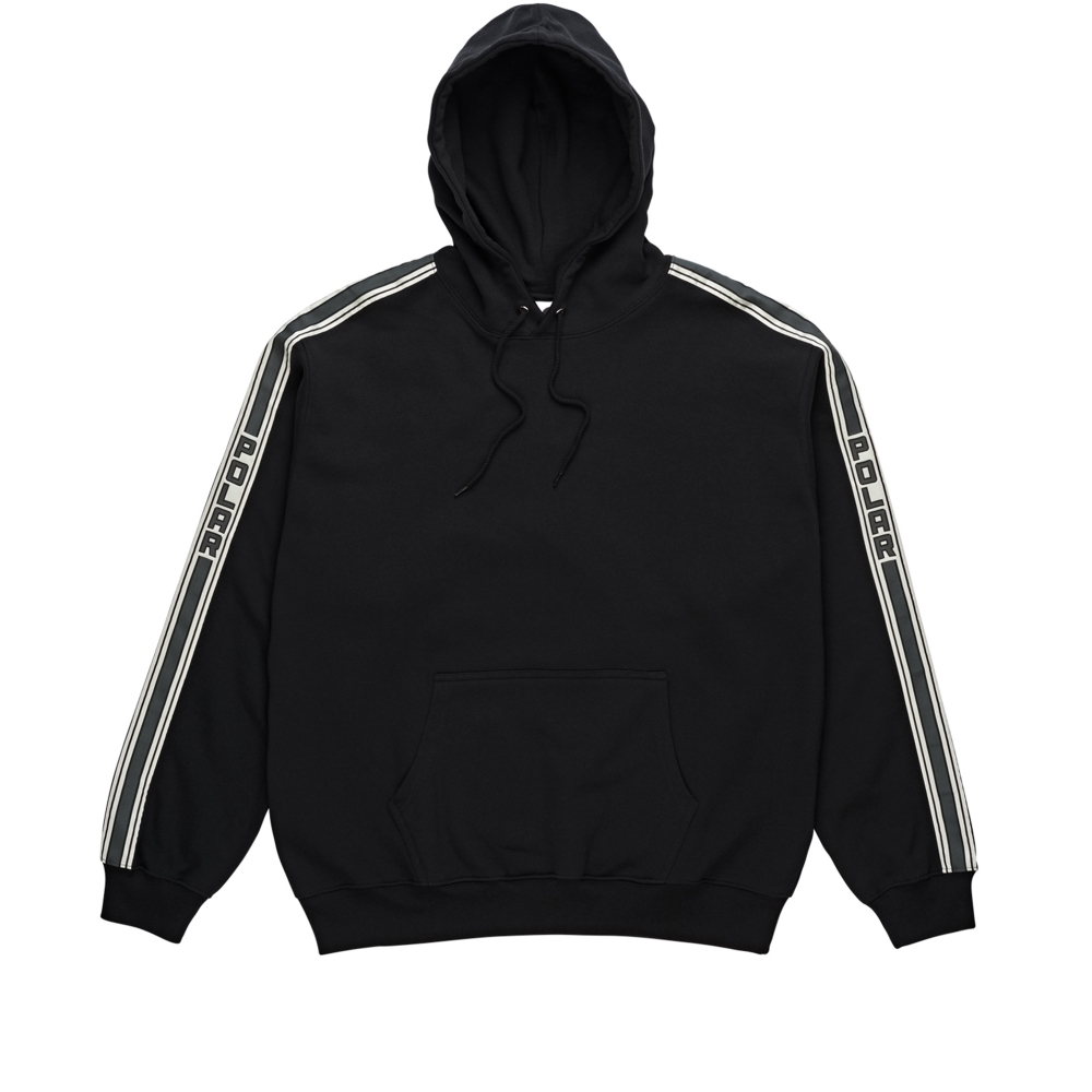 Polar Skate Co. Tape Pullover Hooded Sweatshirt (Black)