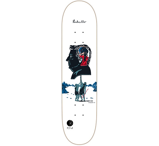 Polar Skate Co. Treatment Of Zawisza Pontus Alv Skateboard Deck 8.125"