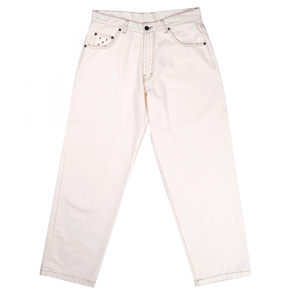 Pop Trading Company DRS Denim Jeans (Off White)
