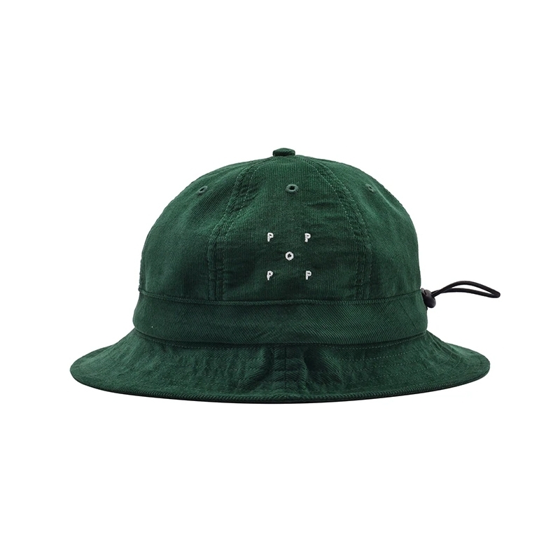 Pop Trading Company Minicord Bell Hat (Dark Green)