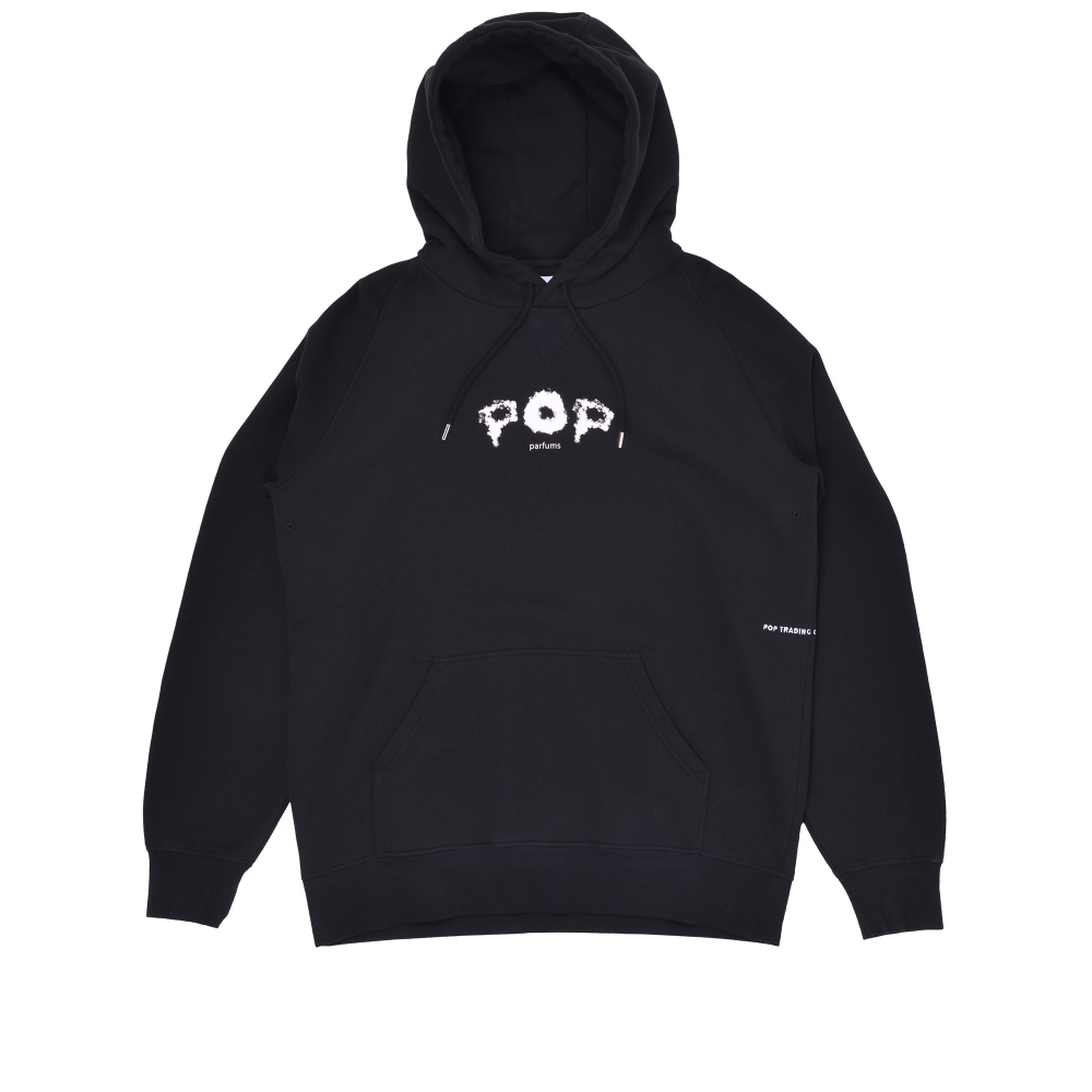 Pop Trading Company Smoke Pullover Hooded Sweatshirt (Black)