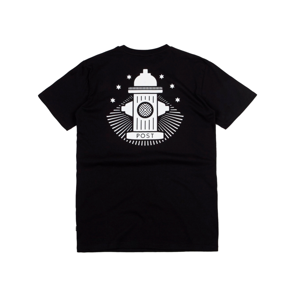 Post Details No Bills Hydrant T-Shirt (Black)