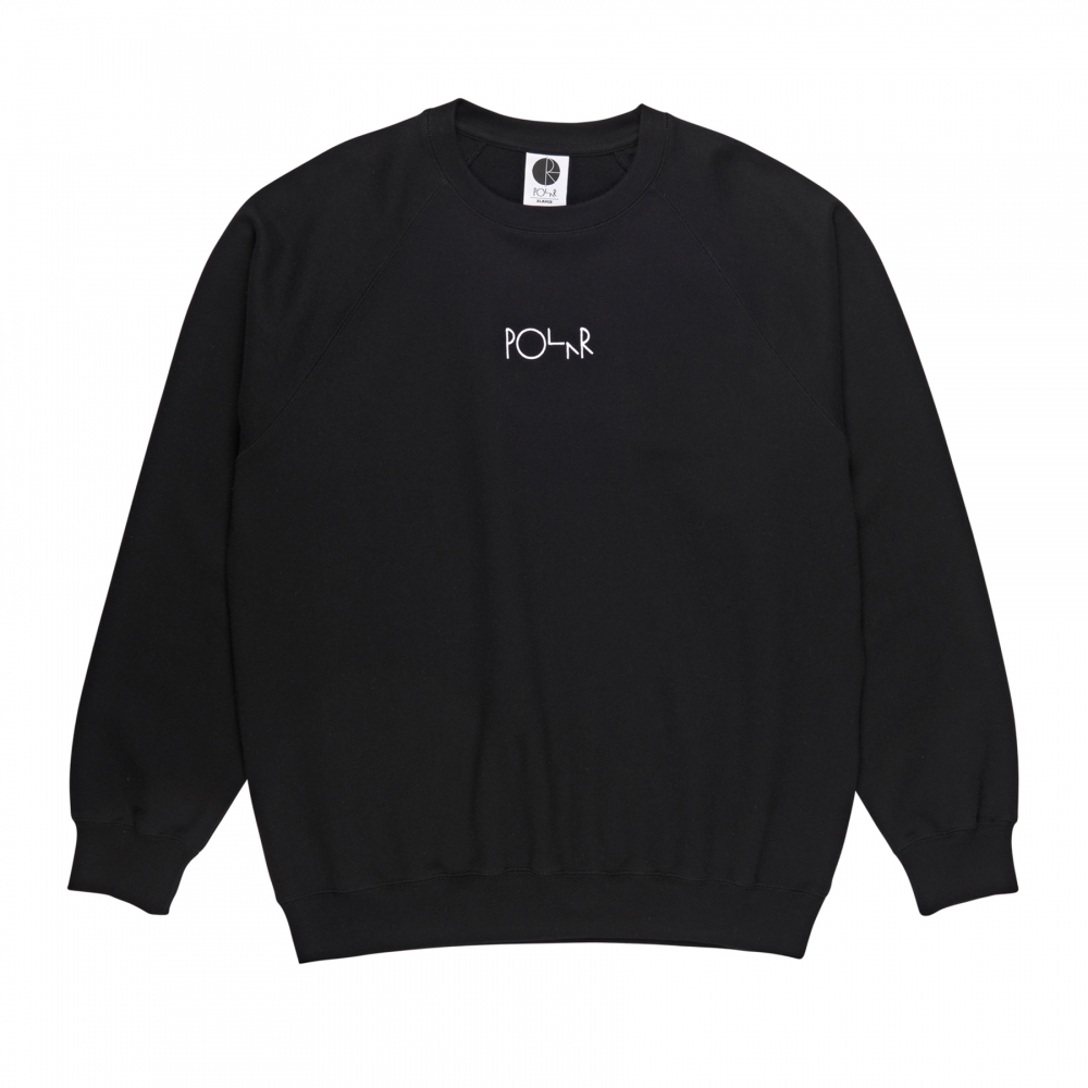 Polar Skate Co. Default Crew Neck Sweatshirt (Black)