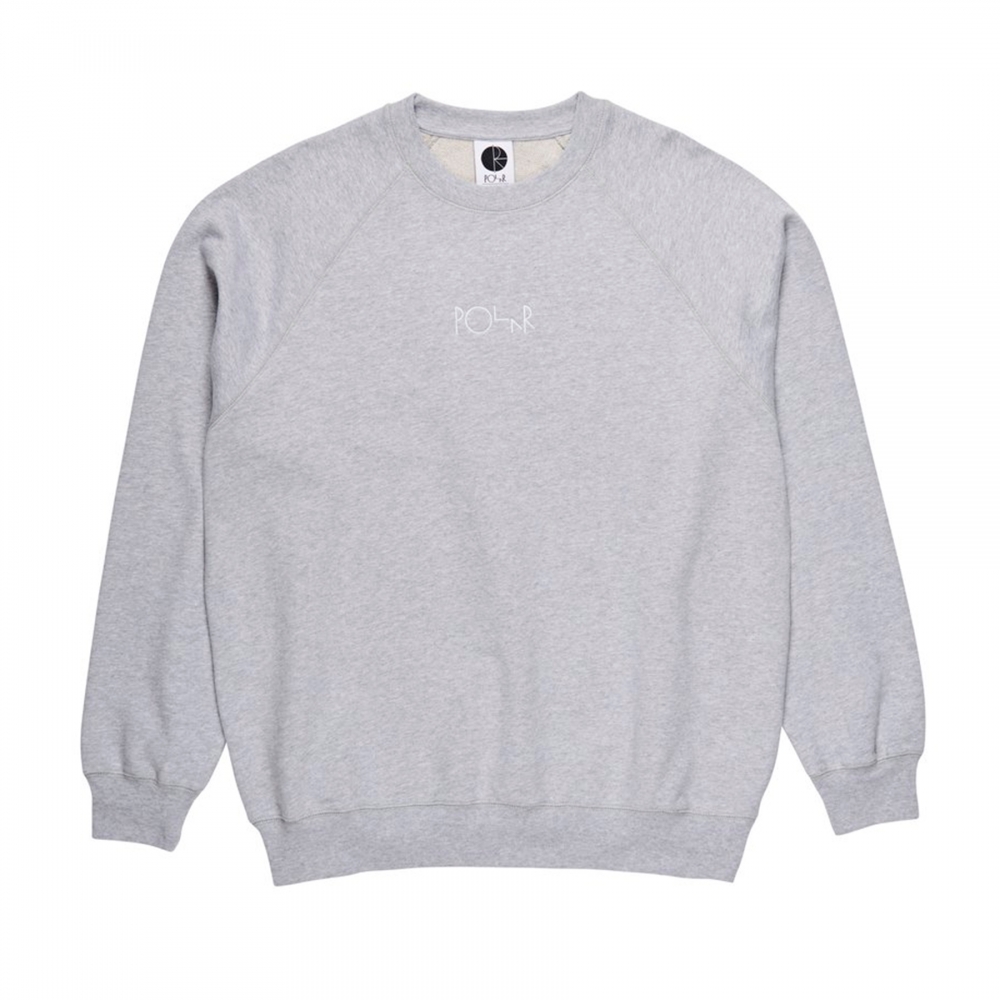 Polar Skate Co. Default Crew Neck Sweatshirt (Sport Grey)