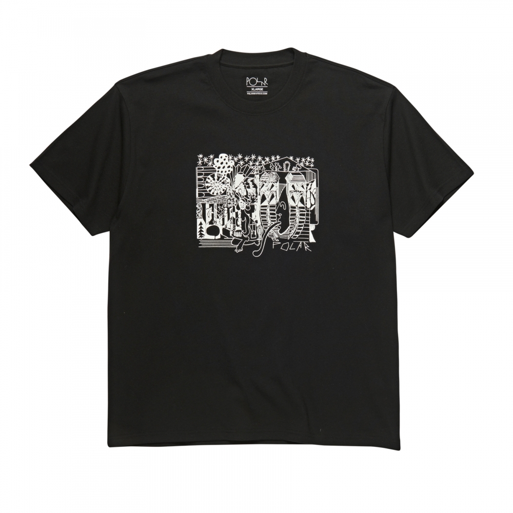 Polar Skate Co. TK T-Shirt (Black)