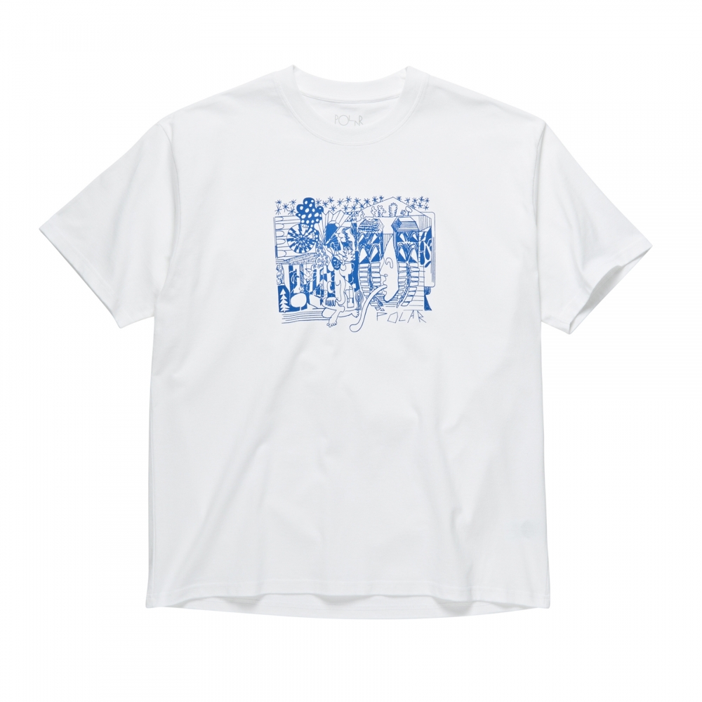 Polar Skate Co. TK T-Shirt (White)