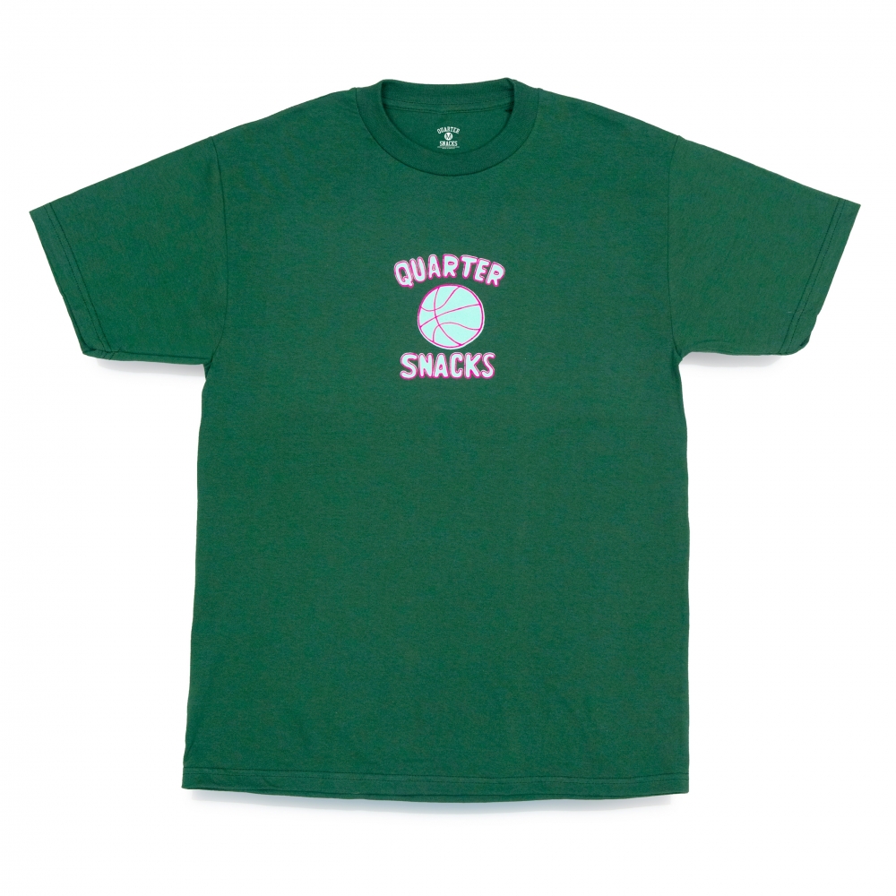 Quartersnacks Ball Is Life T-Shirt (Forest Green)