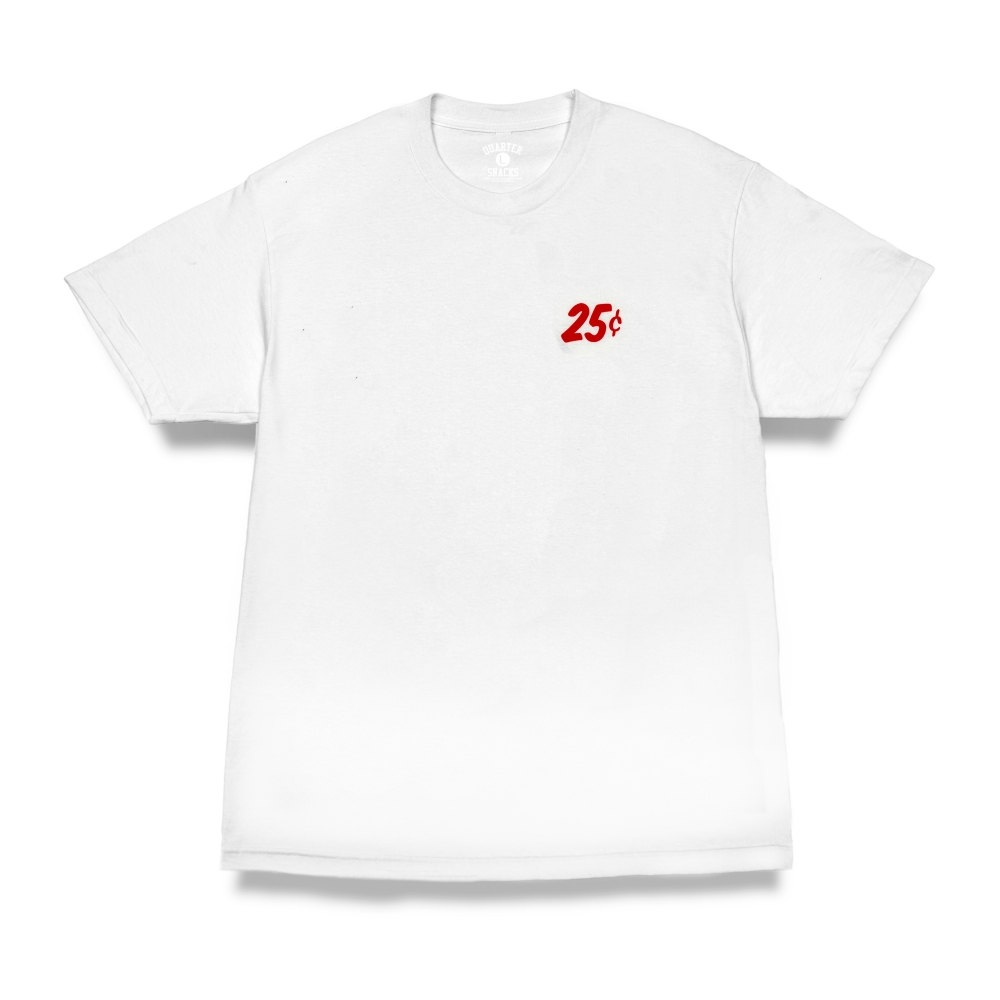 Quartersnacks Classic Snackman T-Shirt (White)
