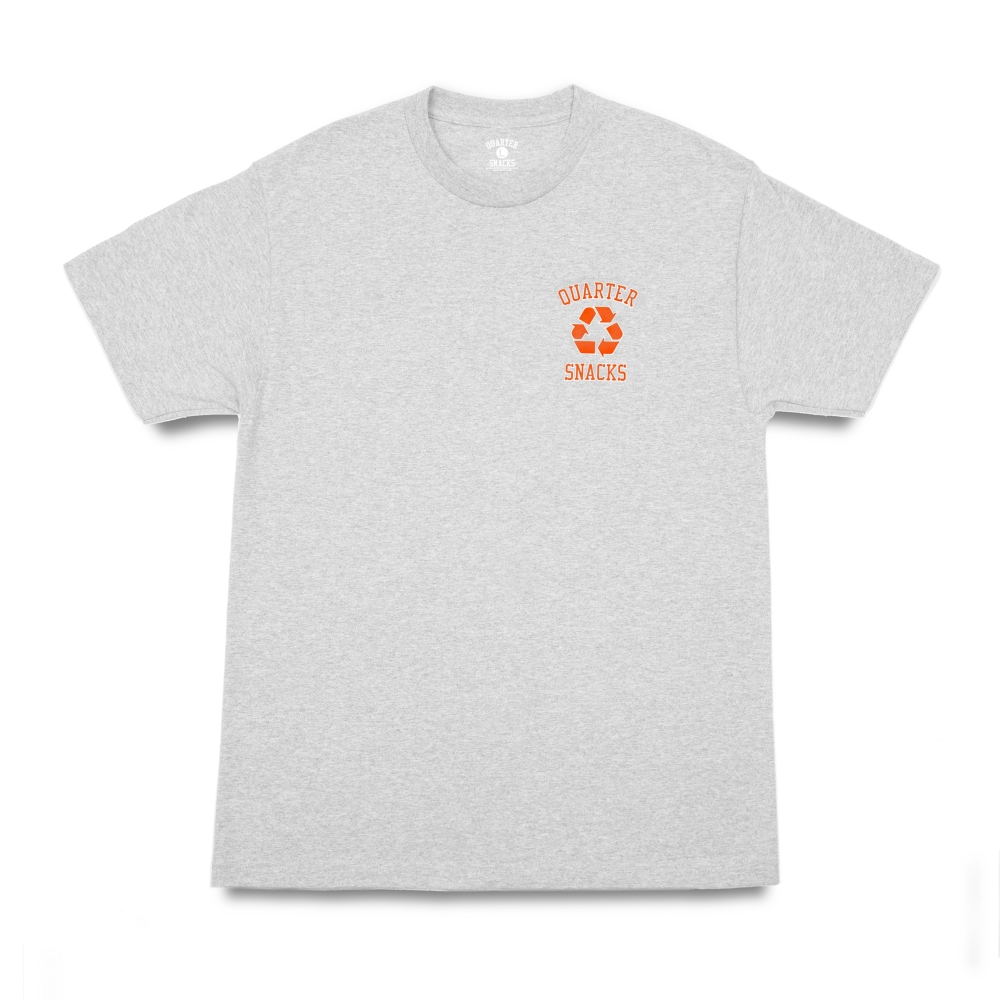 Quartersnacks Junkyard Snackman T-Shirt (Heather Grey)