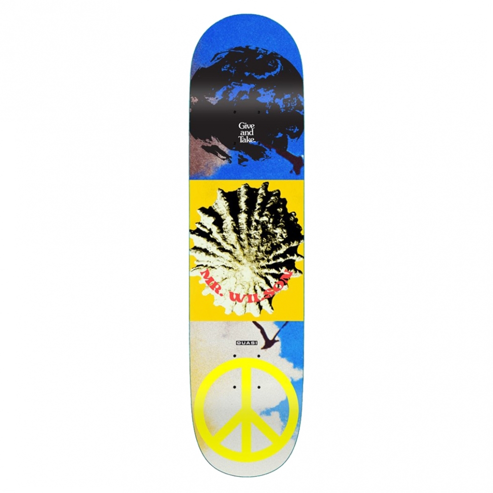 Quasi Wilson Aquarius Skateboard Deck 8.125"
