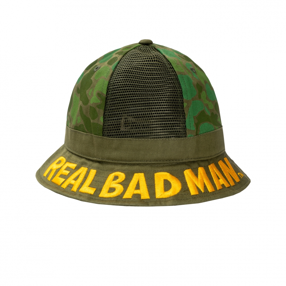Real Bad Man Lost Hiker Bucket Hat (Green Camo)