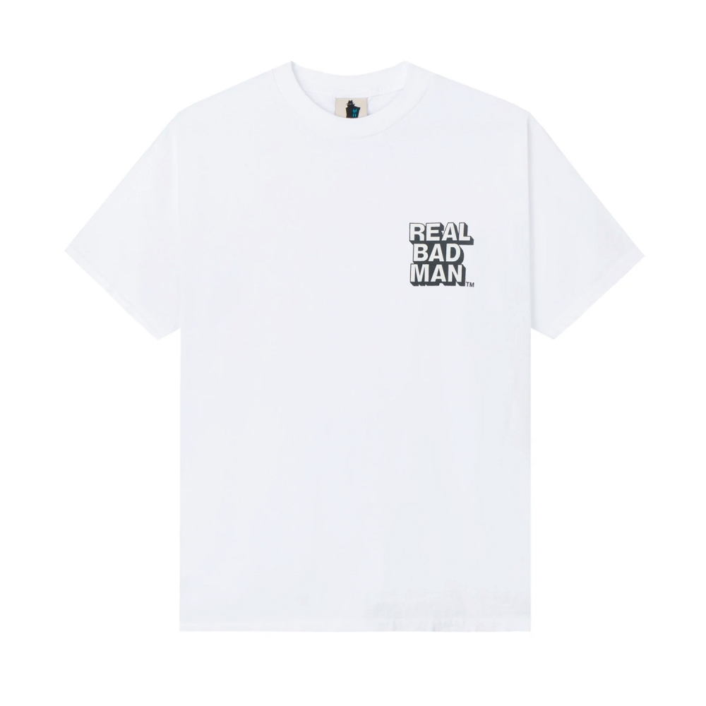 Real Bad Man RBM Everything T-Shirt (White) - RBM09022 - Consortium