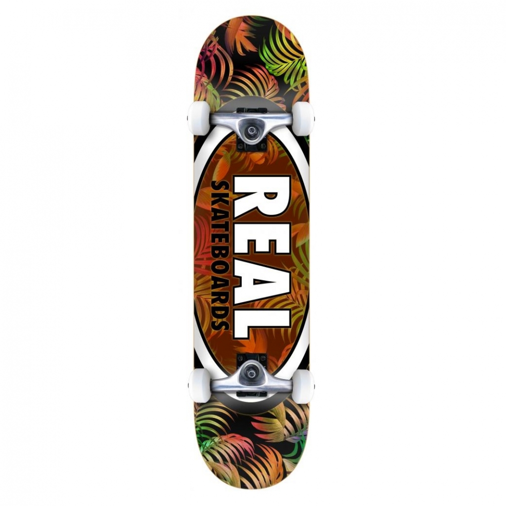 Real Team Tropic Ovals 2 MD Complete Skateboard 7.75" (Multi)