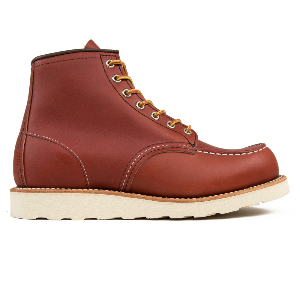 Red Wing 8131 Classic Moc Toe 6” Boots (Oro Russet Portage Leather ...