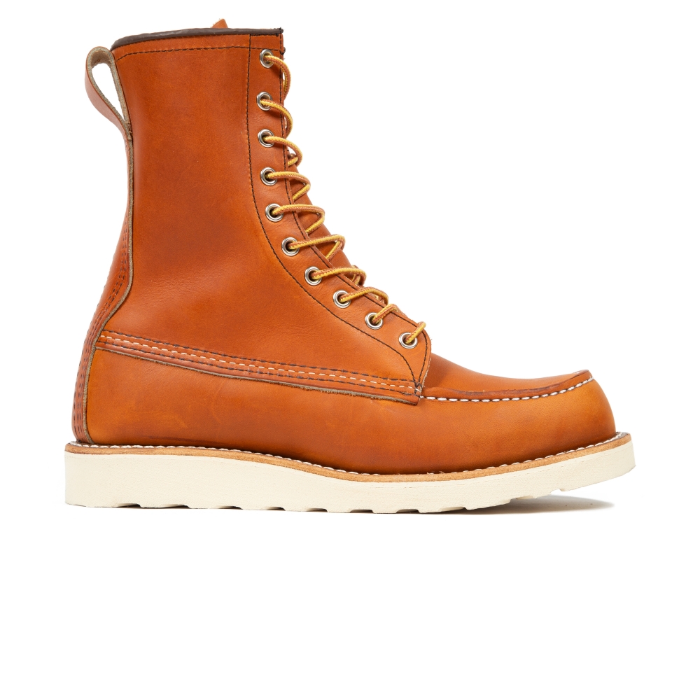 Red Wing 877 Classic Prairie Moc Toe 8” Boots (Oro Legacy Leather ...