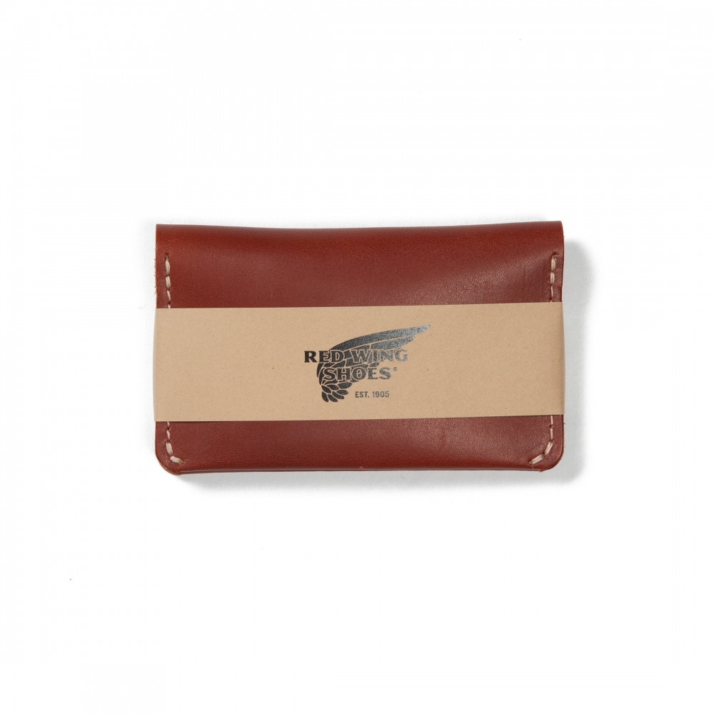 Red Wing Card Holder Wallet (Oro Russet Frontier Leather)