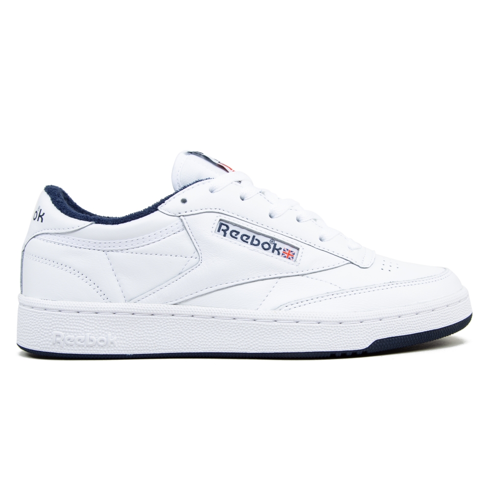 Reebok Club C 85 Archive (White/Collegiate Navy/Excellent Red)