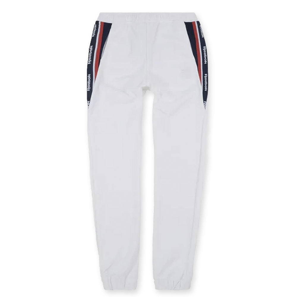reebok Suede Franchise Track Pant (White)