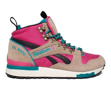 Reebok GL 6000 Mid (Canvas/Candy Pink/Teal Gem/Paper White/Black)
