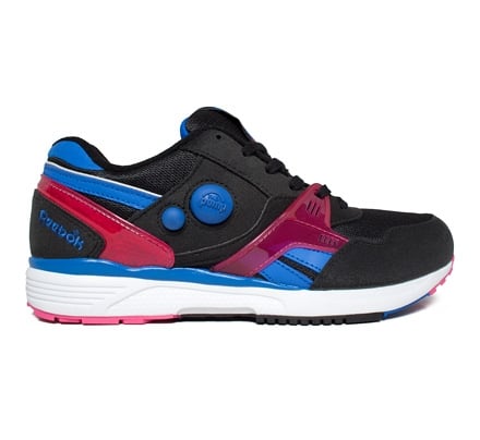 Reebok Pump Running Blue/Pink/White) Consortium.