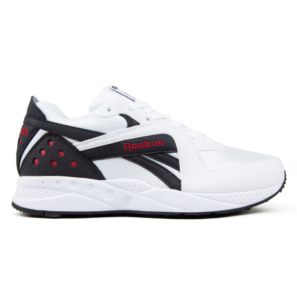 Reebok Pyro White Black Cranberry Red DV4216 Consortium