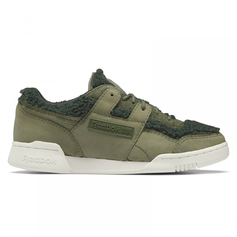 Reebok Workout Plus Hunter Green Pure Grey 8 Cherry GX5422 Consortium