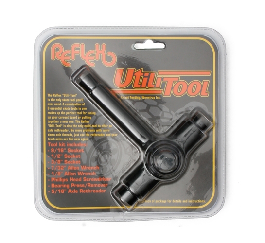 Reflex Skateboard Tool - Utili Tool (Black)