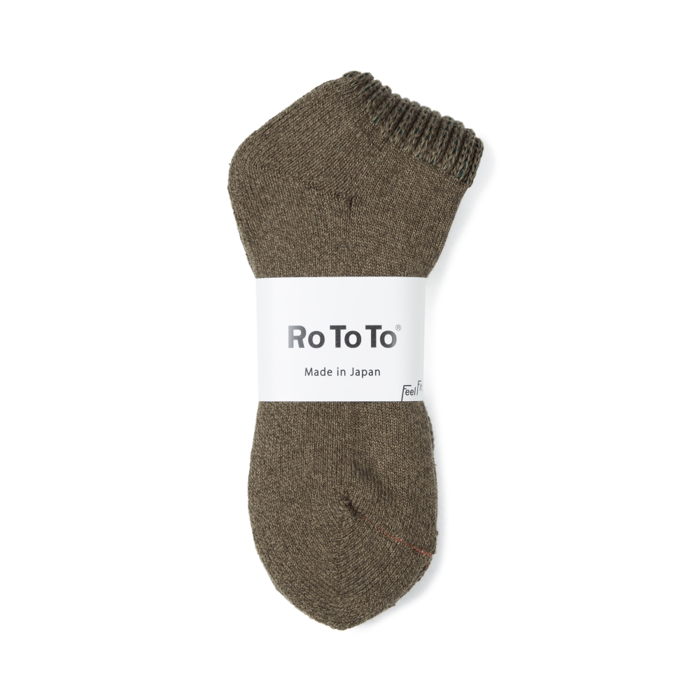 RoToTo Loose Pile Socks (Dark Green)