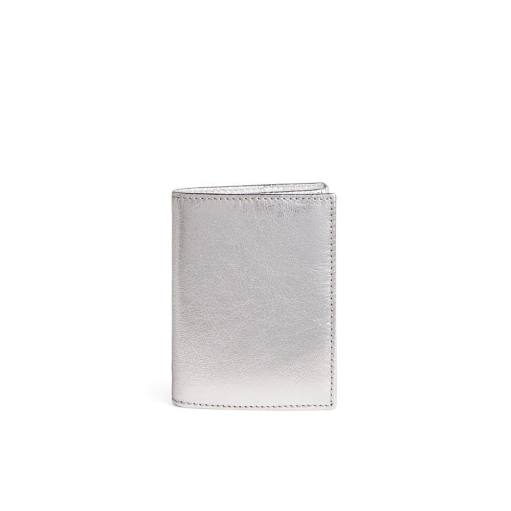 Comme des Garcons WALLET Gold Bifold Wallet (Silver)