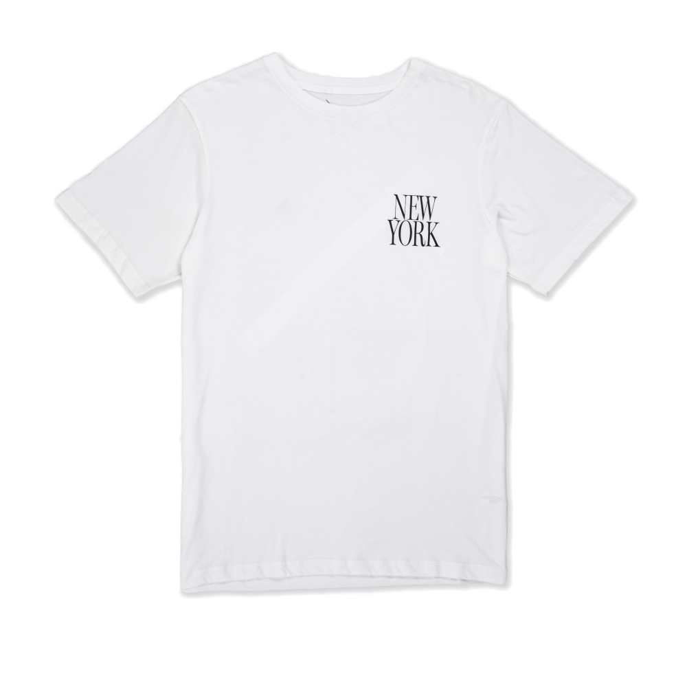 Saturday's Surf NYC NY Slash T-Shirt (Off White)