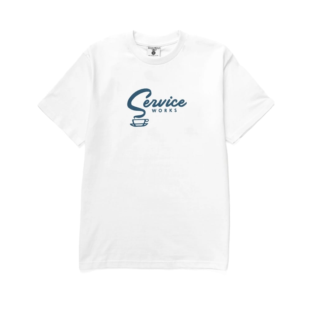 Service Works Espresso T-Shirt (White)