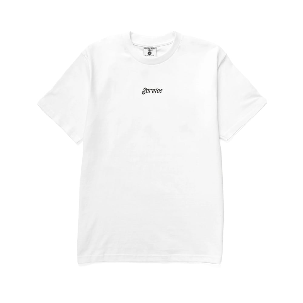 Service Works Service Logo T-Shirt (White)