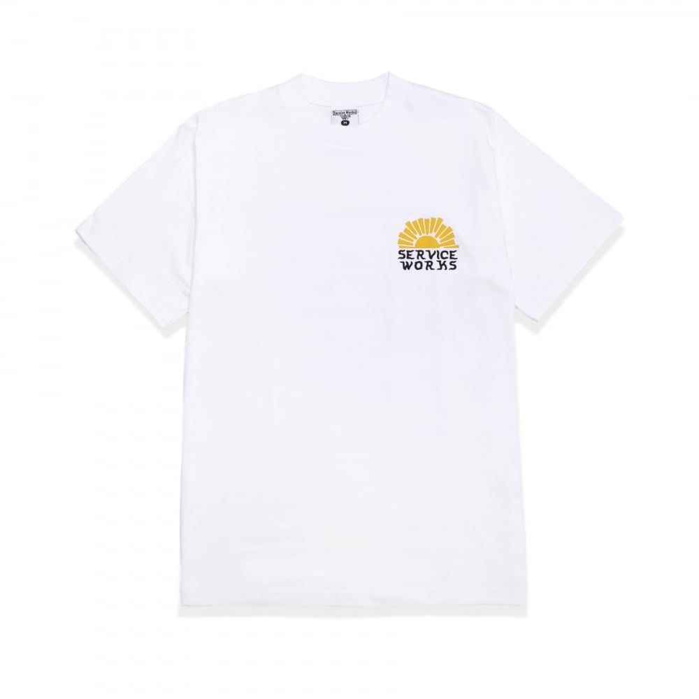 Service Works Sunny Side Up T-Shirt (White)