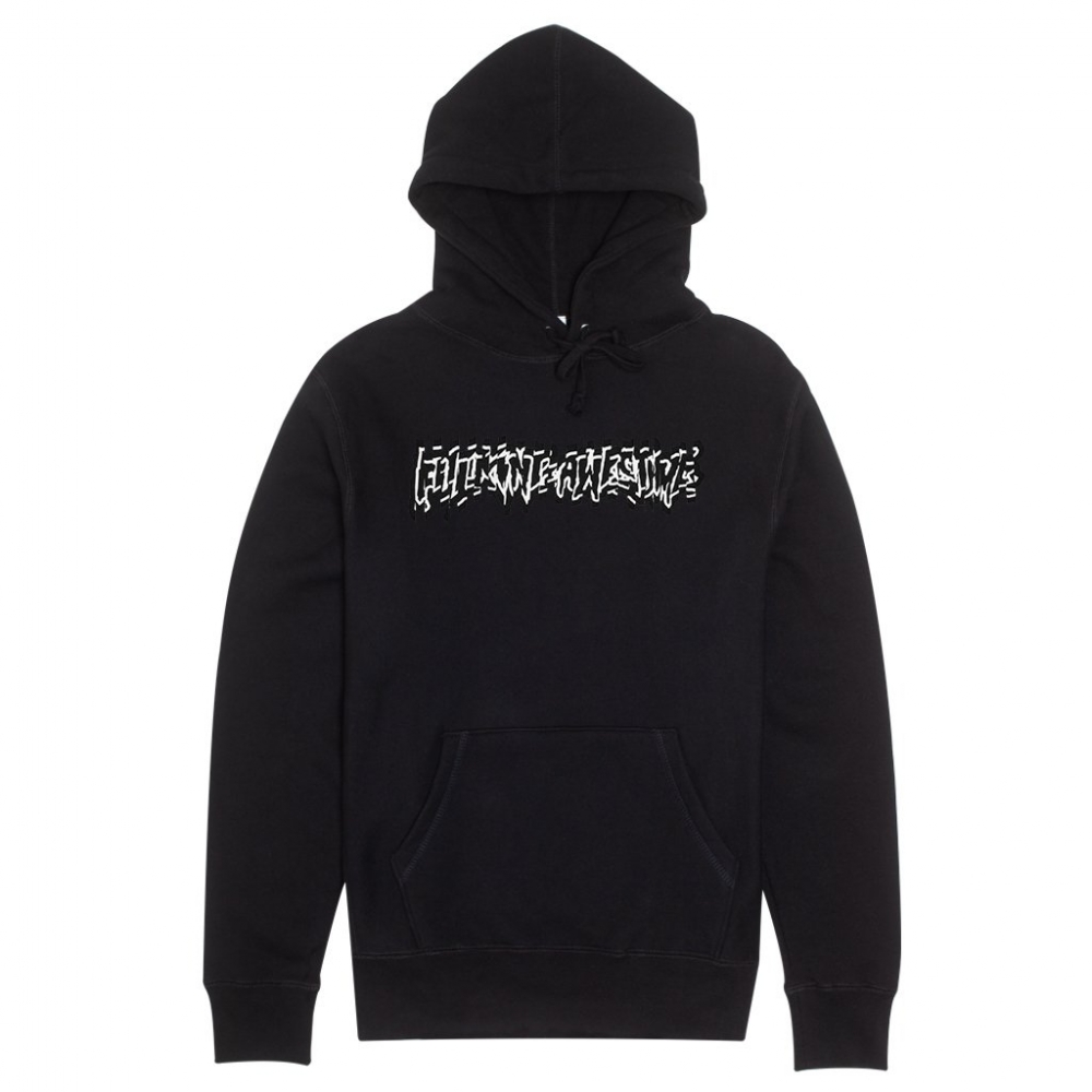 Fucking Awesome Shockwave Pullover Hooded Sweatshirt (Black)